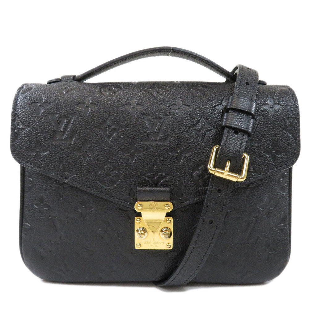 Louis Vuitton Pochette Metis MM 2WAY Emprene Handbag Emprene